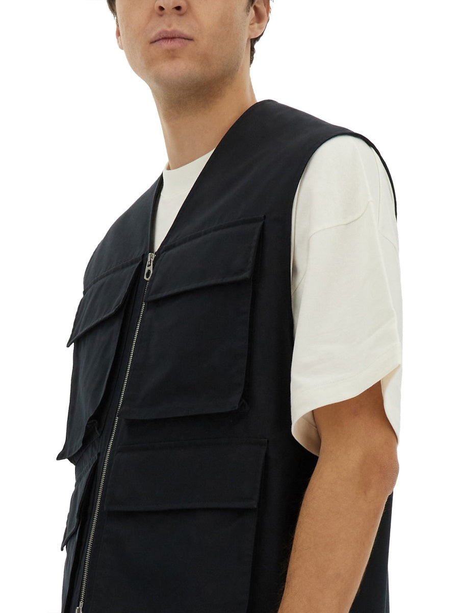 Jil Sander Men Cargo Vest