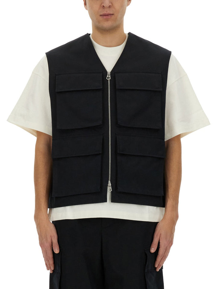 Jil Sander Men Cargo Vest