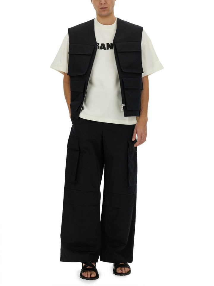 Jil Sander Men Cargo Vest
