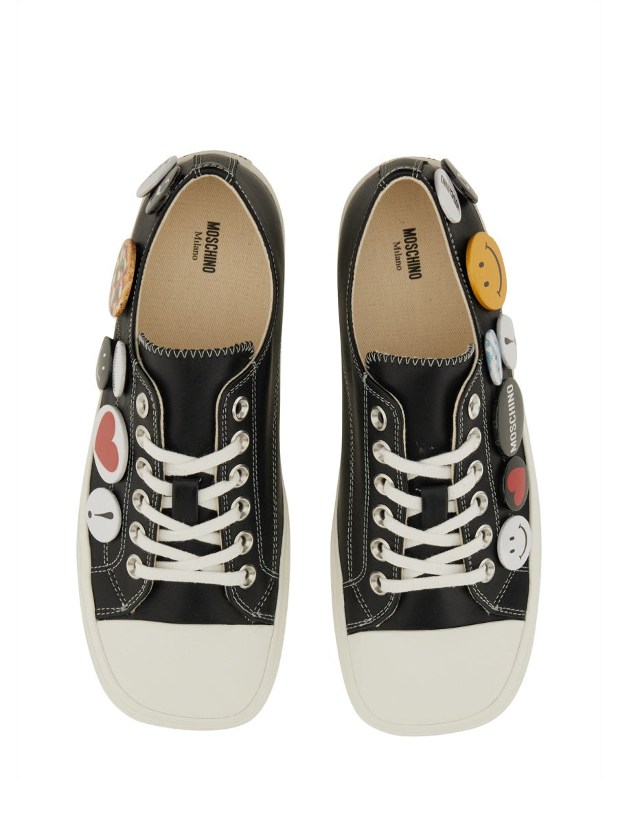 Moschino Women Sneakers With Pins