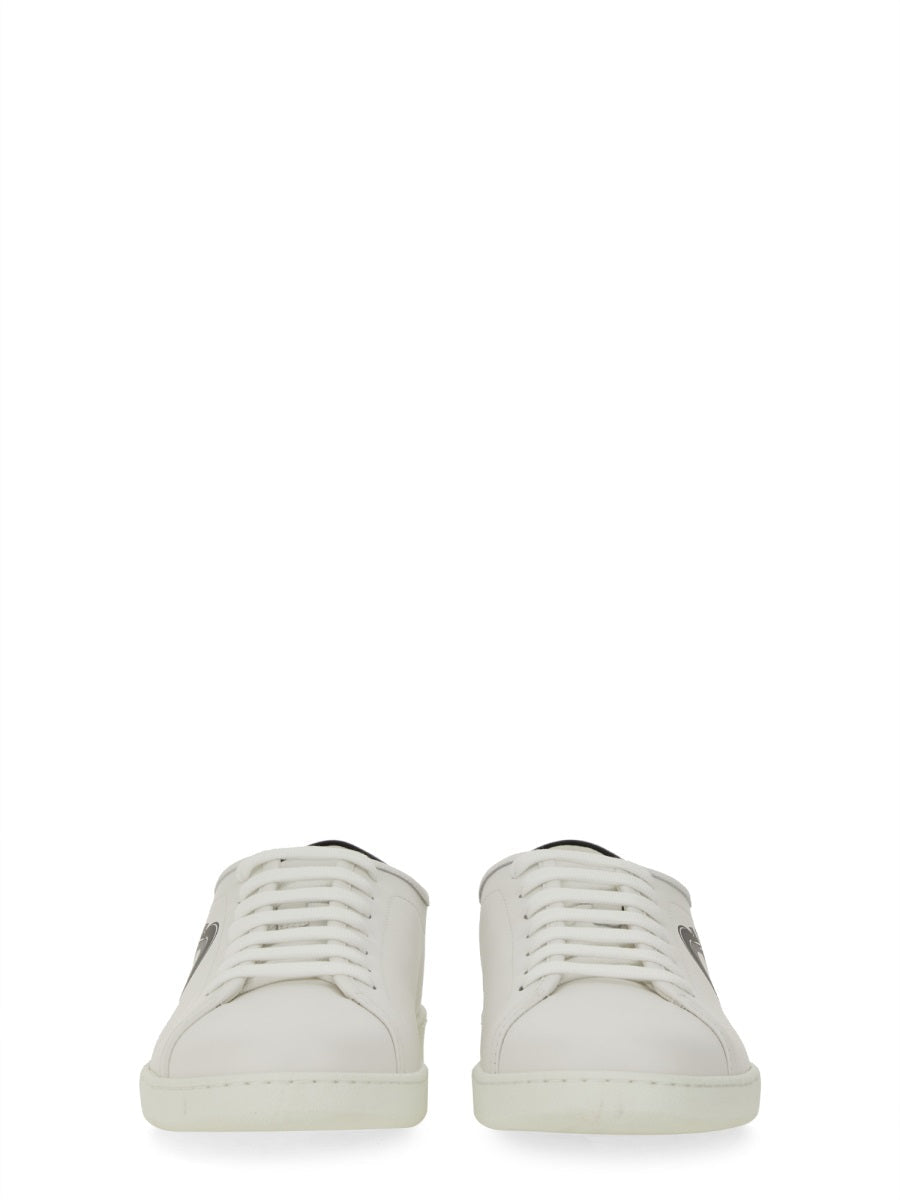 Ferragamo Men "Double Gancini" Sneaker