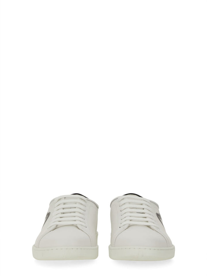 Ferragamo Men "Double Gancini" Sneaker