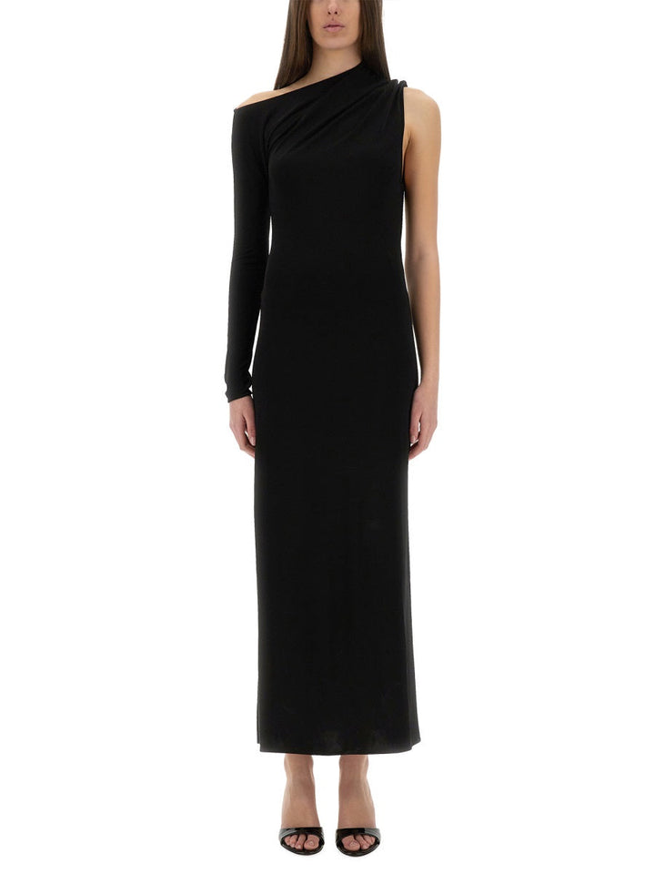 Courreges Women Long One-Shoulder Dress