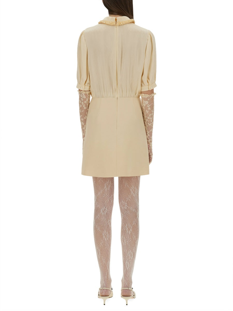 Valentino Women Crepe Couture Short Dress
