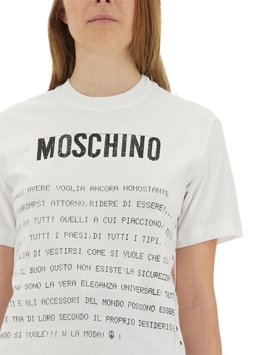 Moschino Women T-Shirt With Print