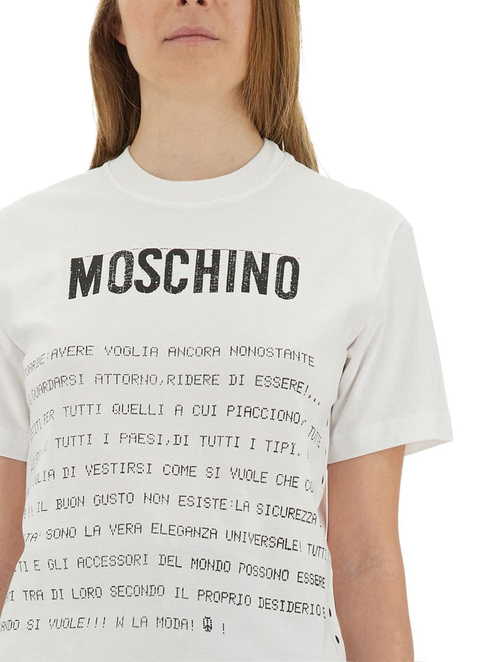 Moschino Women T-Shirt With Print