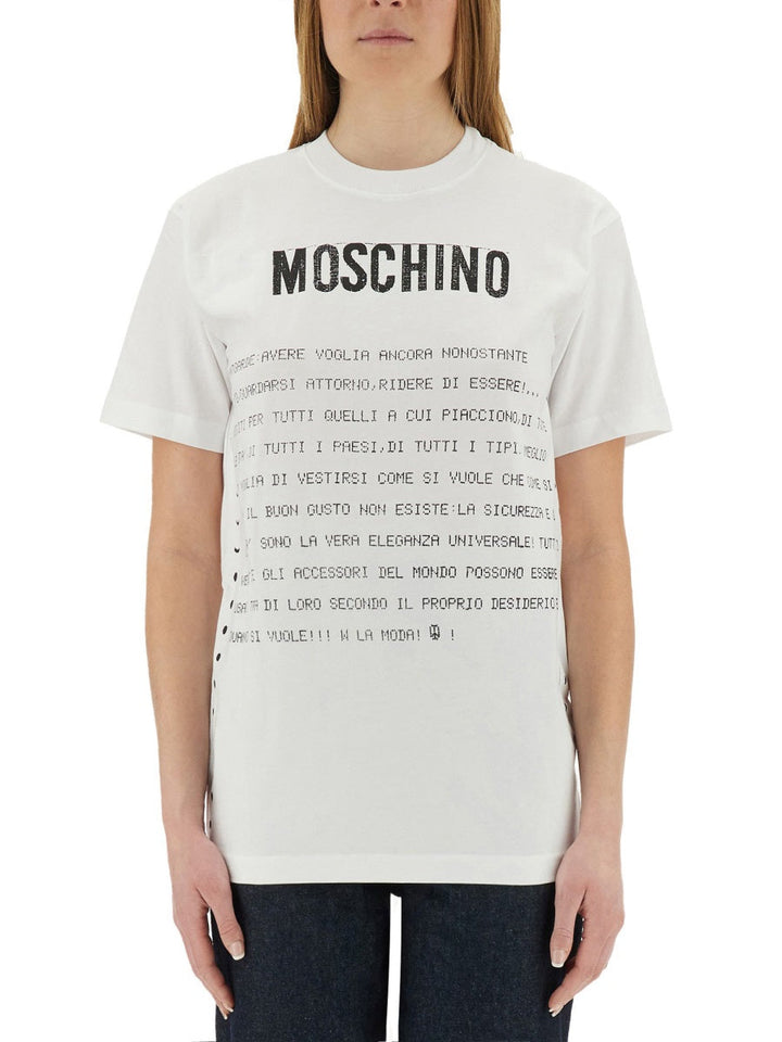 Moschino Women T-Shirt With Print