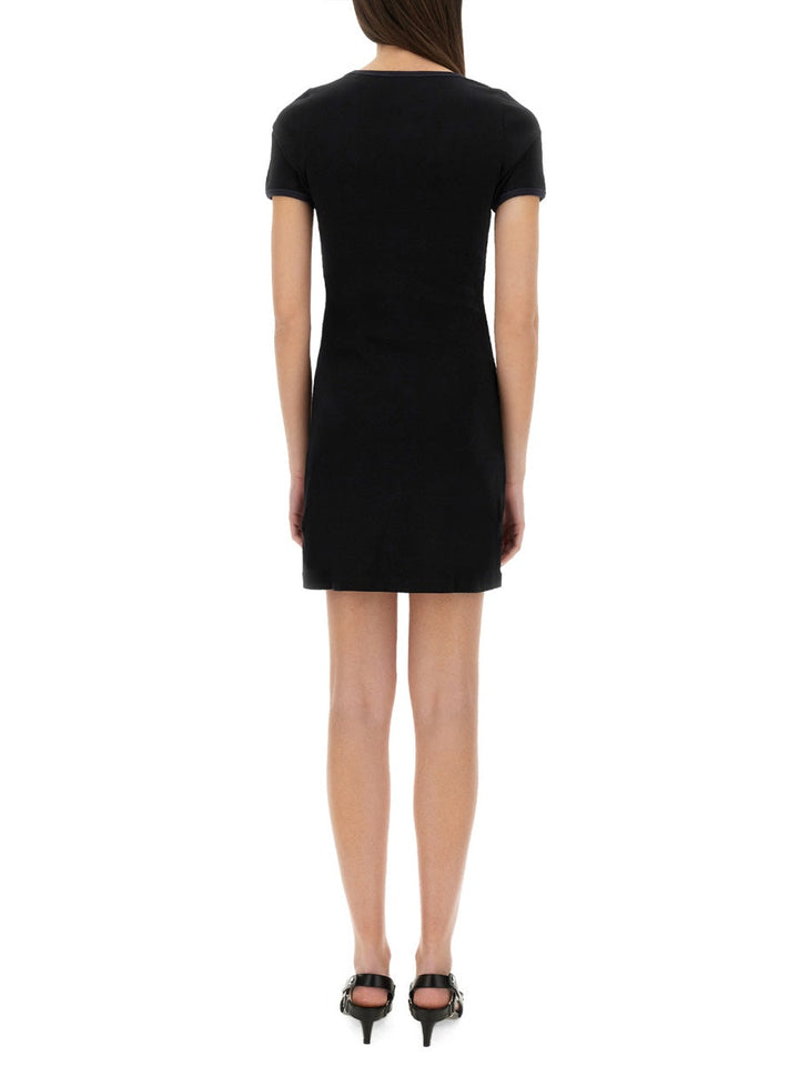 Courreges Women "Holistic Contrast" Mini Dress