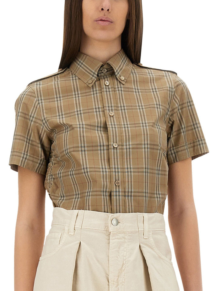 Burberry Women Cotton "Check" Shirt