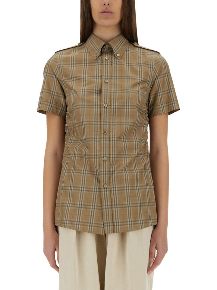 Burberry Women Cotton "Check" Shirt