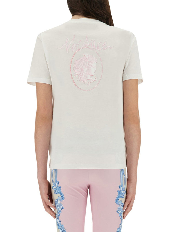 Versace Women Cameo Logo T-Shirt