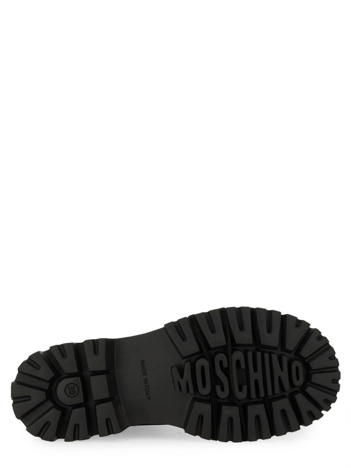 Moschino Women Lace-Up Boot