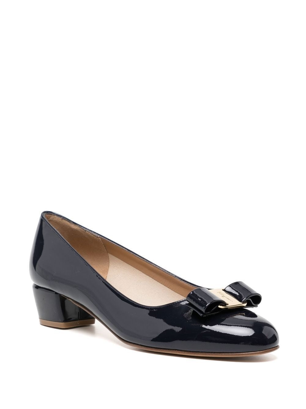 Ferragamo Women Vara Naplak Pumps