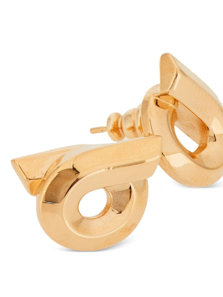 Ferragamo Women Gancini Stud Earrings - Mis 18