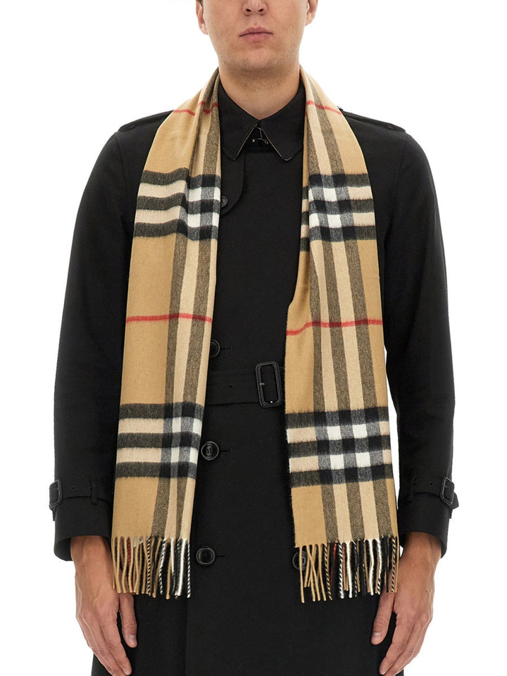 Burberry Women Cashmere Check Scarf