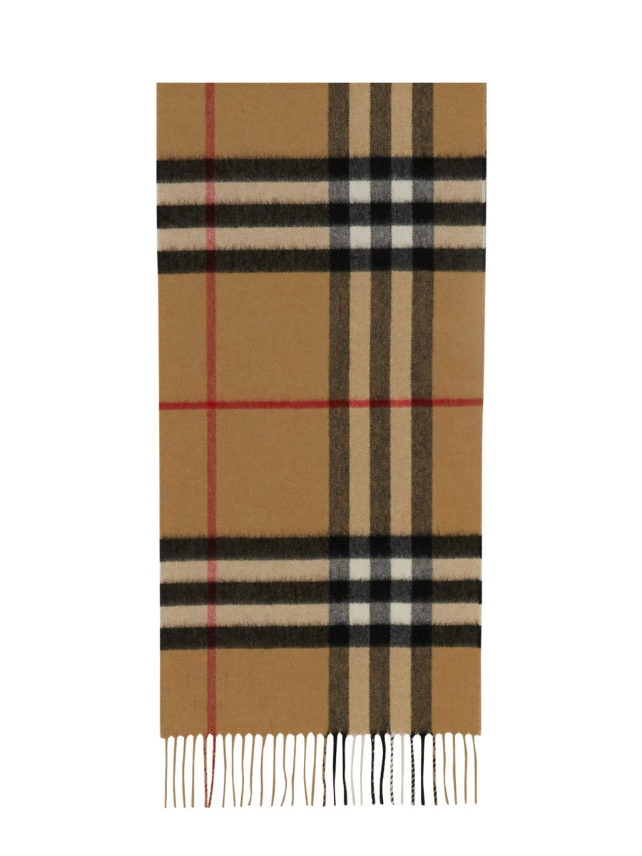 Burberry Women Cashmere Check Scarf