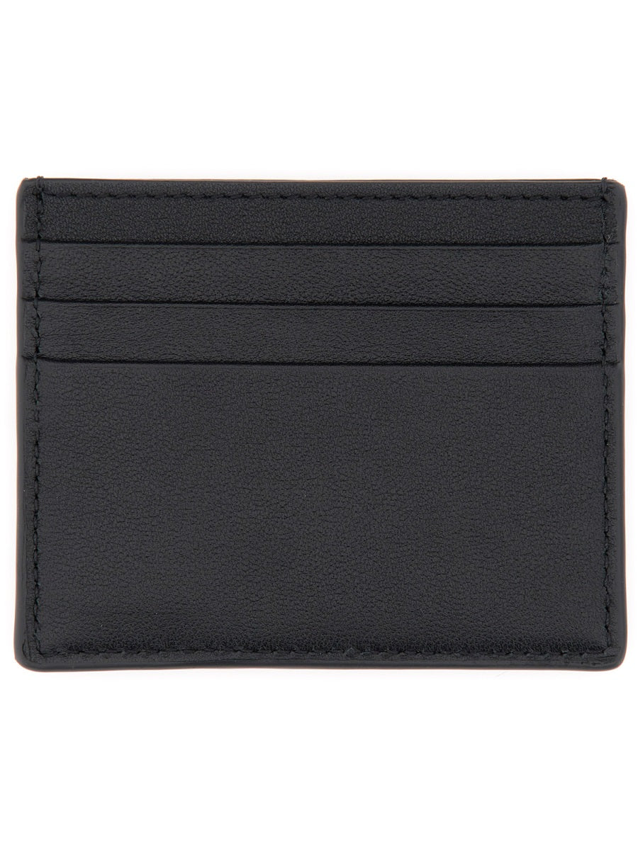 Valentino Garavani Men Calfskin "Vlogo Signature" Card Holder
