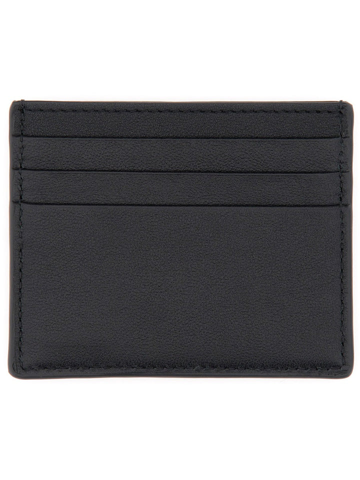 Valentino Garavani Men Calfskin "Vlogo Signature" Card Holder