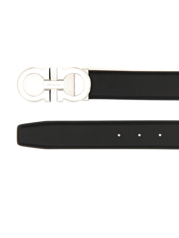 Ferragamo Men Cintura In Pelle