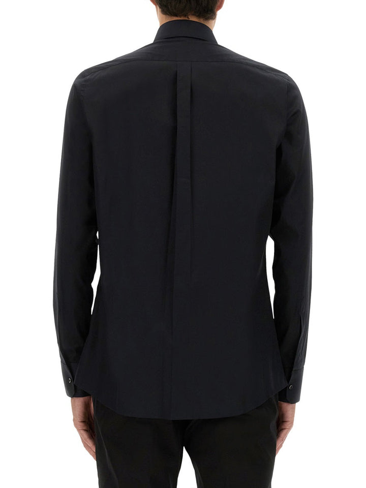 Dolce & Gabbana Men Gold Fit Cotton Shirt