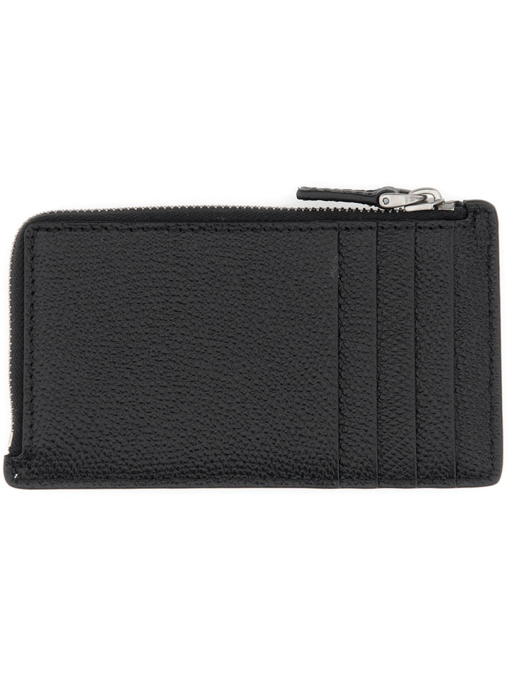 Valentino Garavani Men "Vlogo Signature" Leather Coin Purse