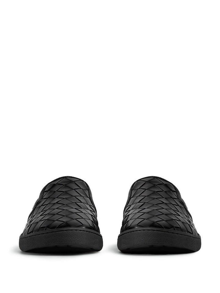 Bottega Veneta Men Sawyer Intrecciato Slip On Sneakers