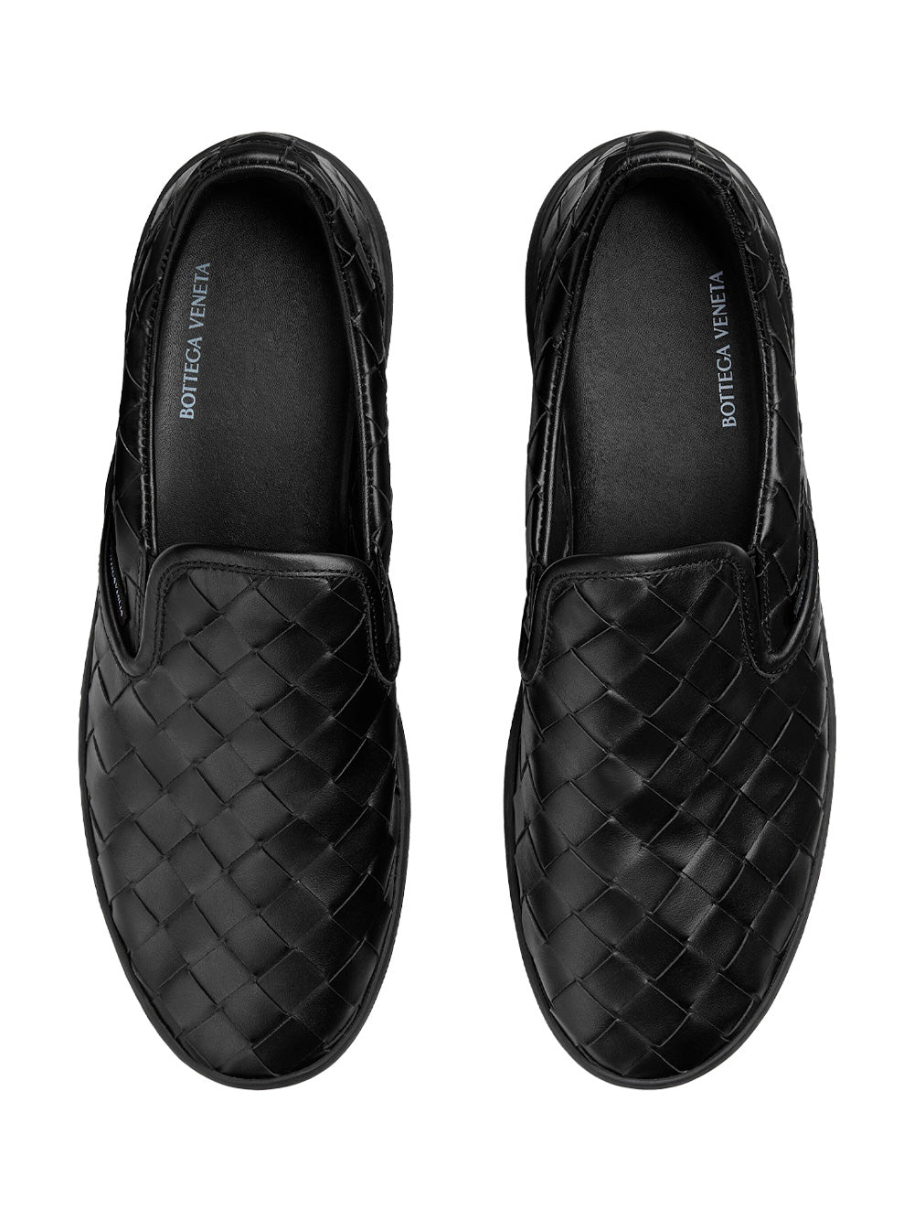 Bottega Veneta Men Sawyer Intrecciato Slip On Sneakers