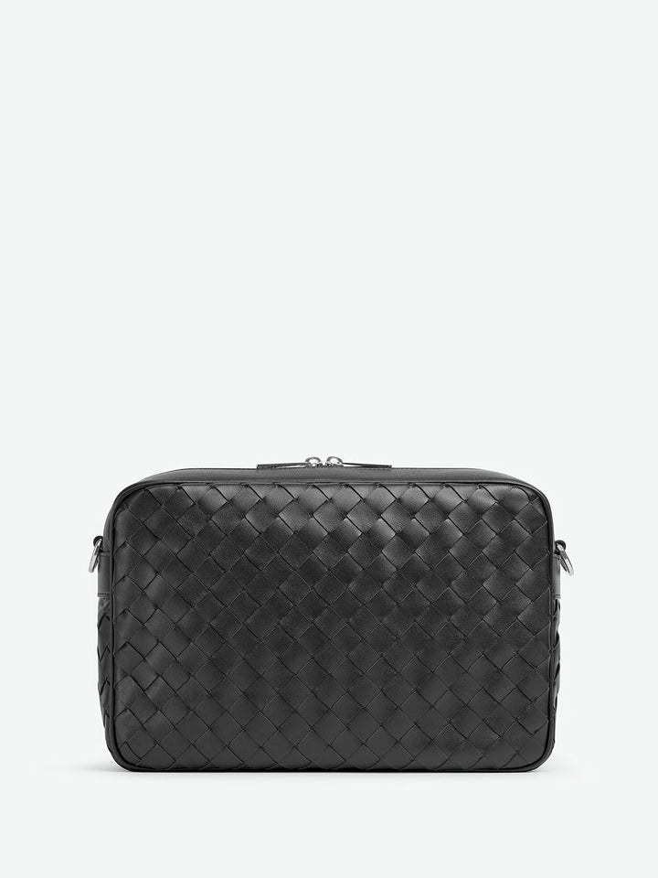 Bottega Veneta Men Camera Bag Intrecciato Piccola