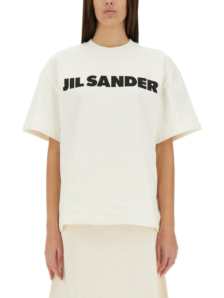 Jil Sander Women T-Shirt With Logo