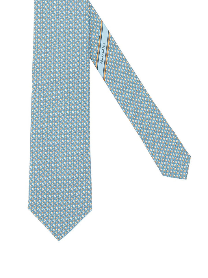 Ferragamo Men Silk Tie