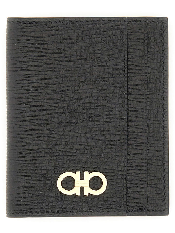 Ferragamo Men Gancini Credit Card Holder