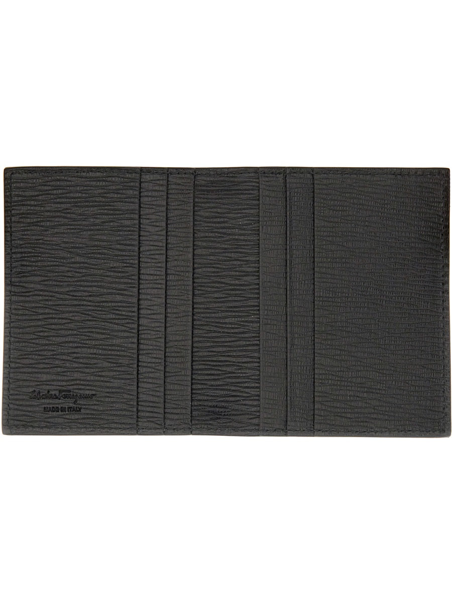 Ferragamo Men Gancini Credit Card Holder