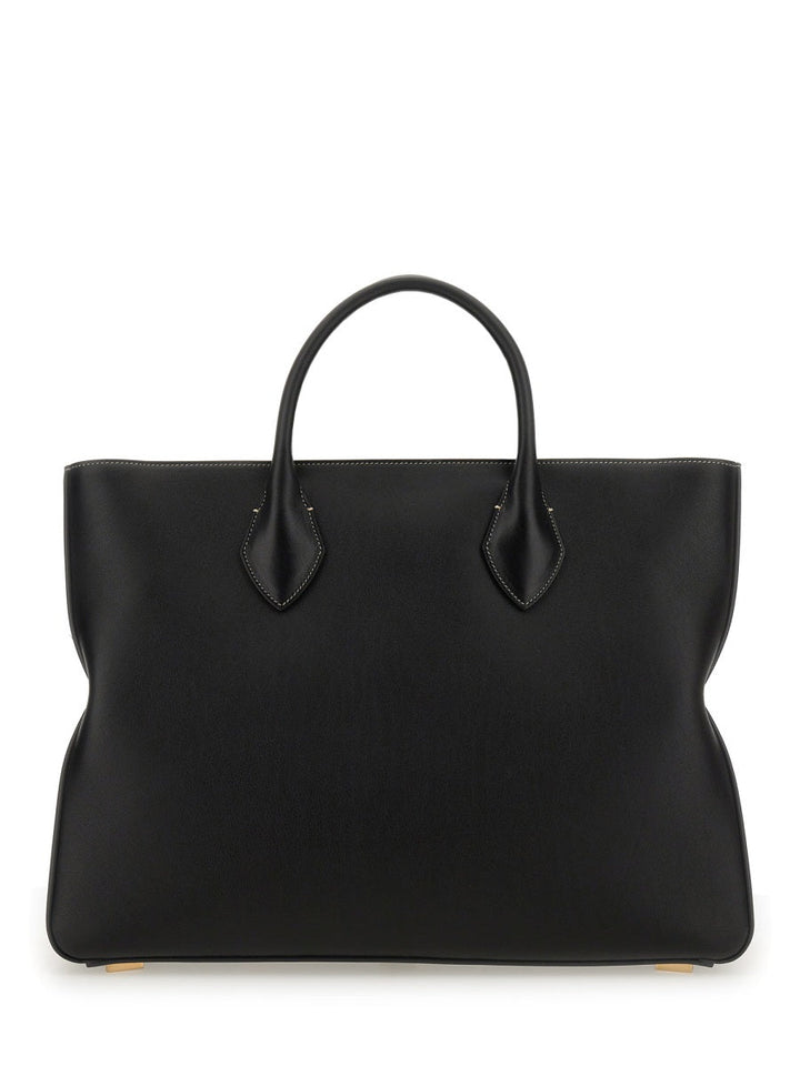 Ferragamo Men Star-Shaped Tote Bag Large