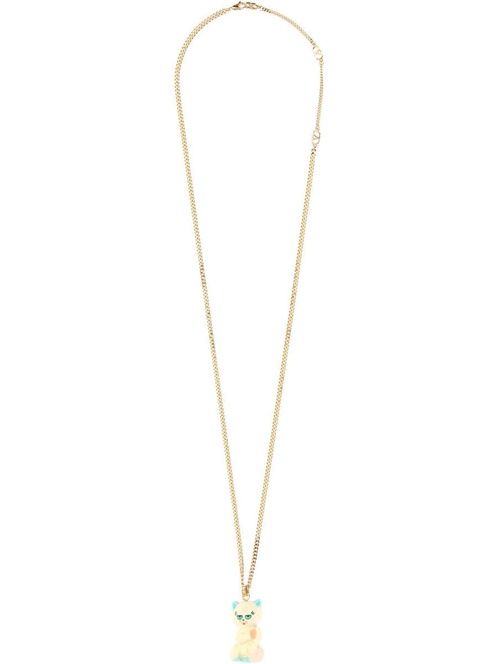 Valentino Garavani Men "Le Chat De La Maison" Necklace
