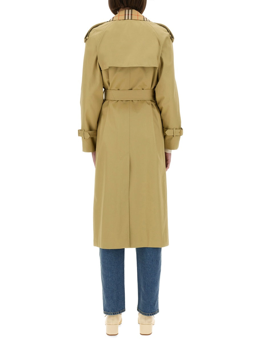 Burberry Women Long "Castleford" Trench Coat
