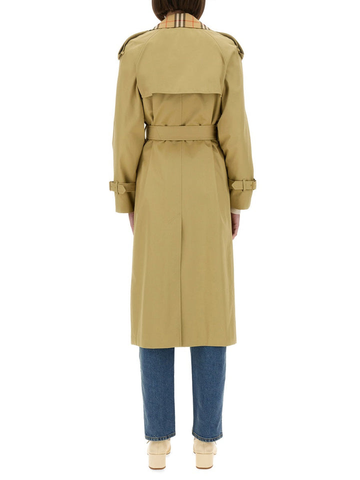 Burberry Women Long "Castleford" Trench Coat