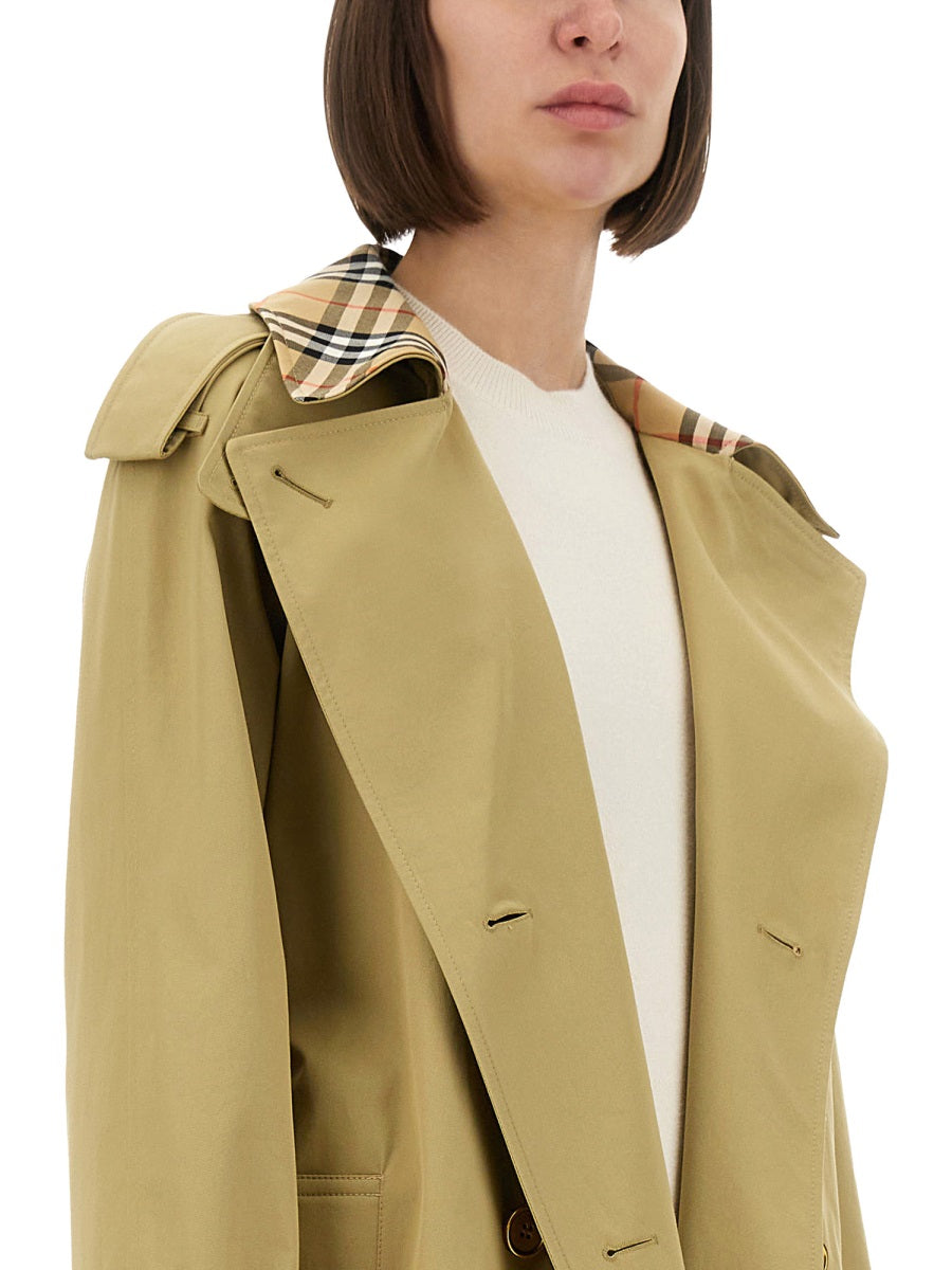 Burberry Women Long "Castleford" Trench Coat