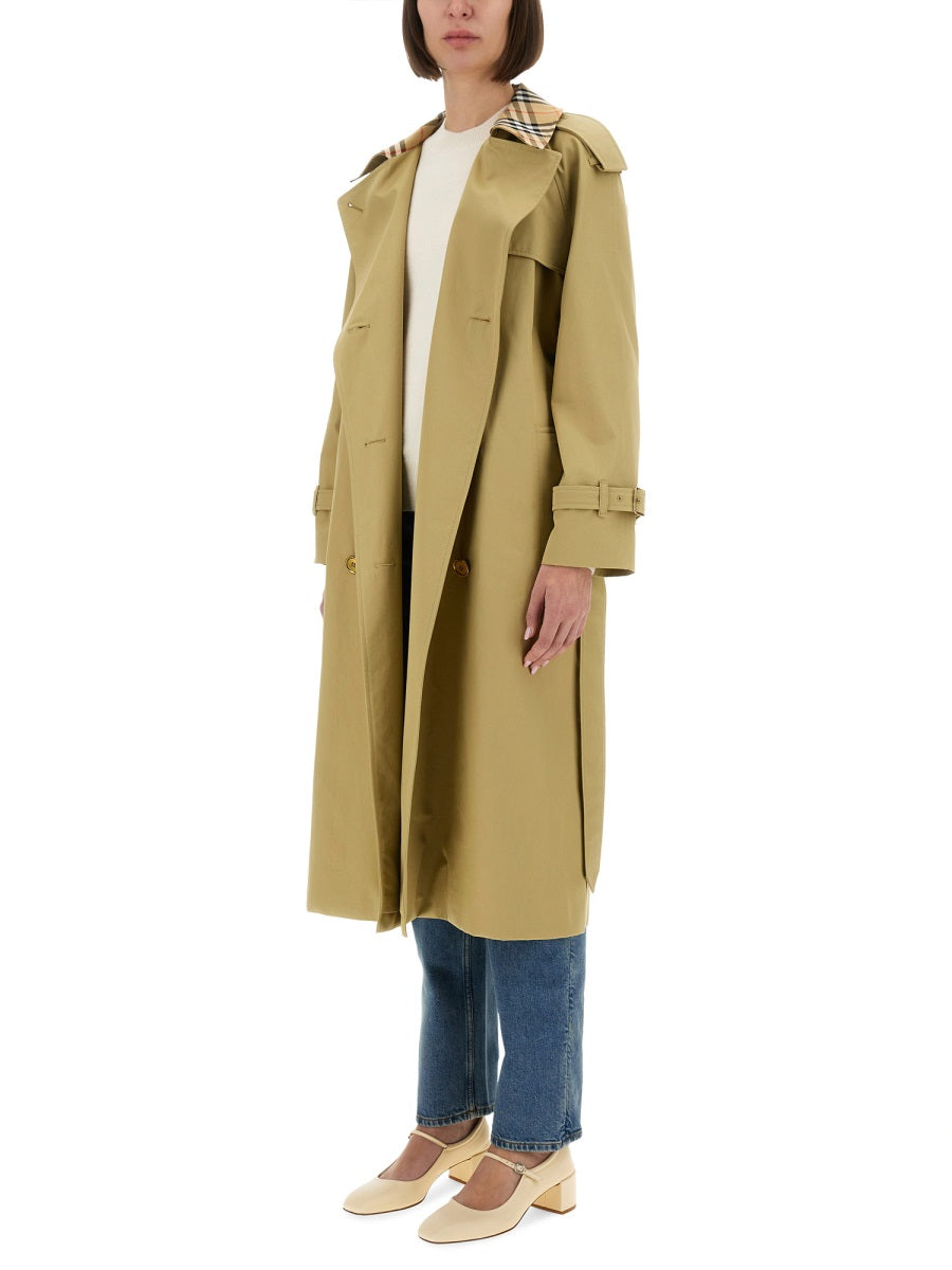 Burberry Women Long "Castleford" Trench Coat