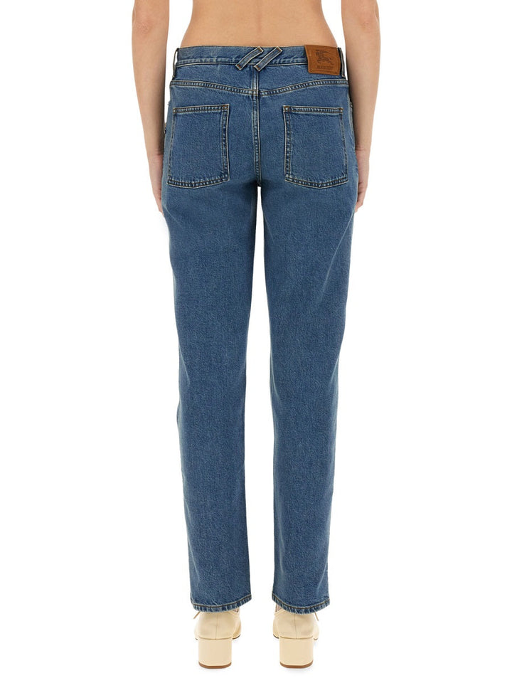 Burberry Women Straight Fit Jeans