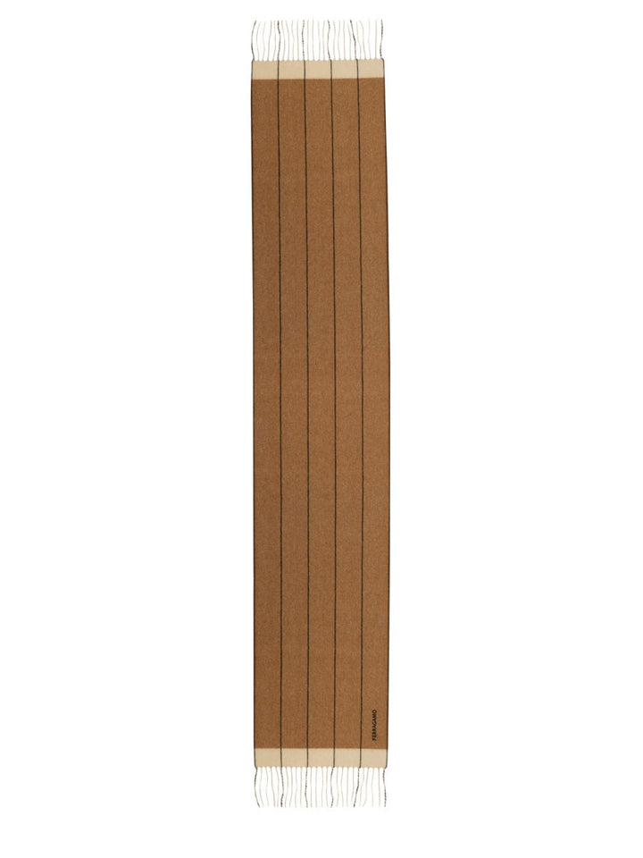Ferragamo Men Cashmere Blend Scarf