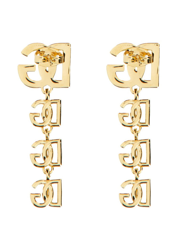 Dolce & Gabbana Women Dg Logo Long Earrings