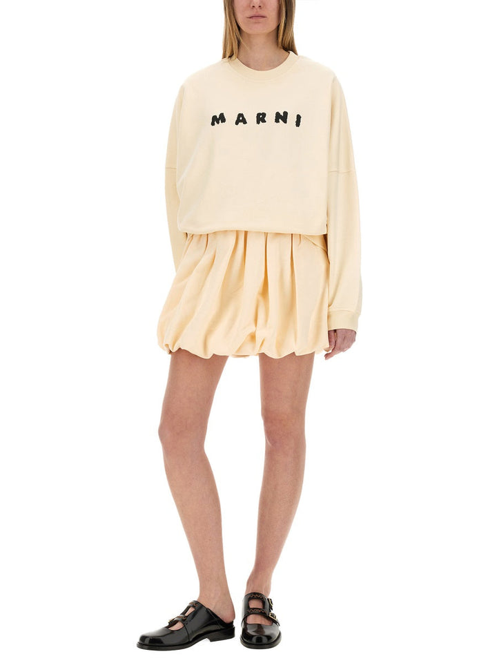 Marni Women Cotton Sweatshirt With Print