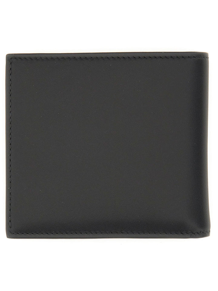 Alexander Mcqueen Men Bifold Wallet With Logo