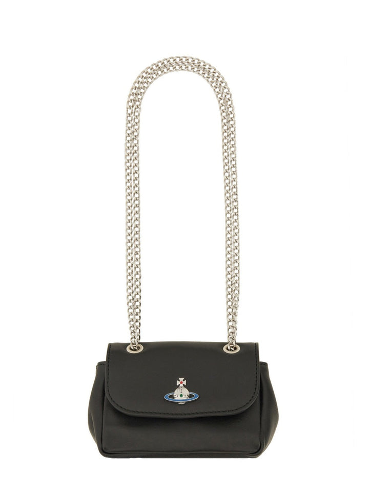 Vivienne Westwood Unisex Borsa Con Catena Small