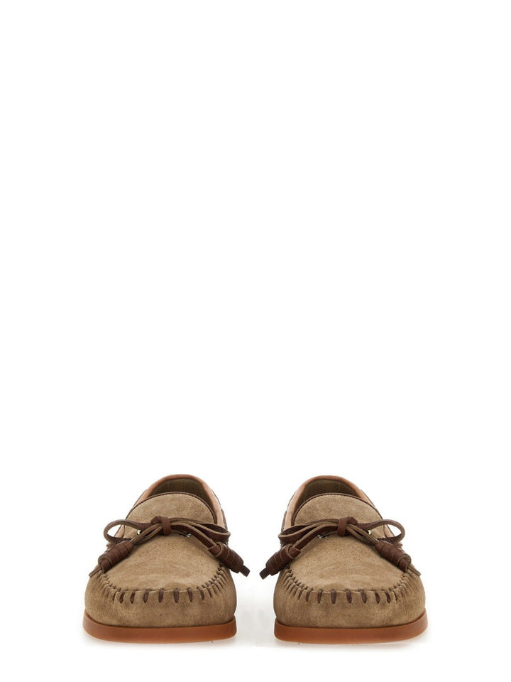 Valentino Garavani Men "Palm Avenue" Boat Moccasin
