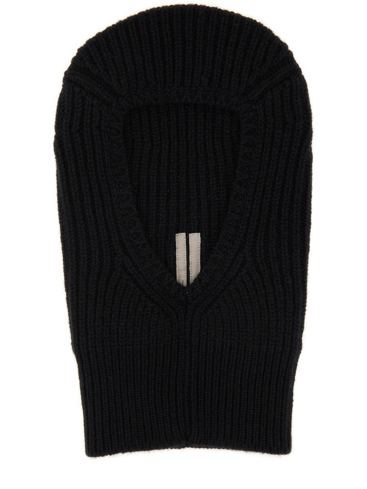 Rick Owens Men Knitted Balaclava