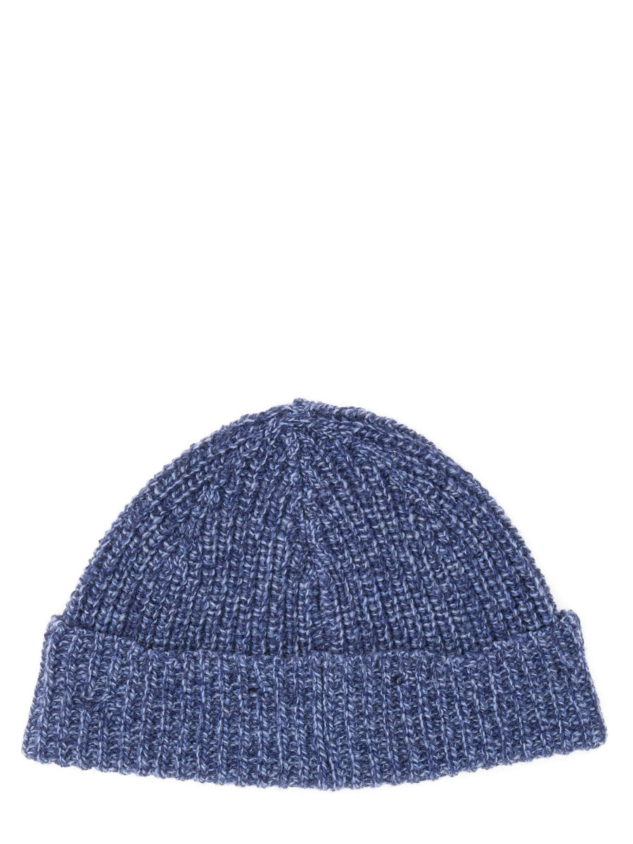 Marni Women Beanie Hat With "Marni Mending" Embroidery