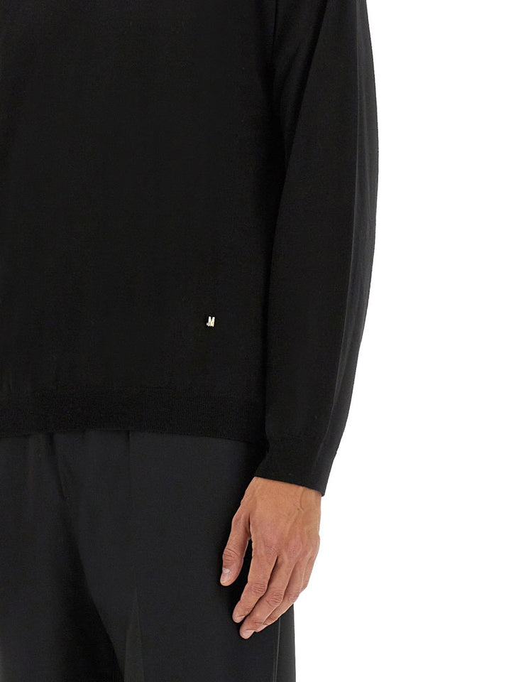 Moschino Men Wool And Silk Pullover