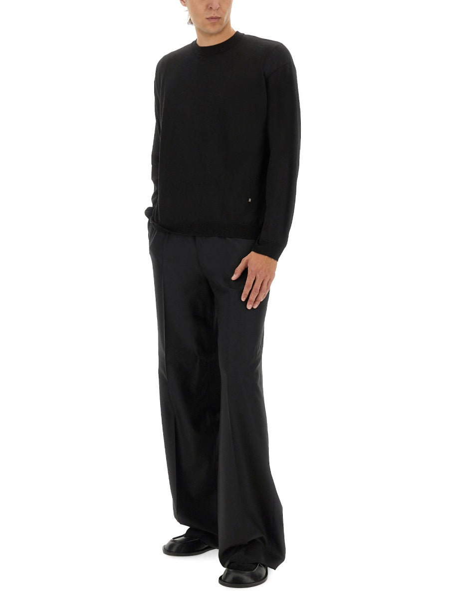 Moschino Men Wool And Silk Pullover