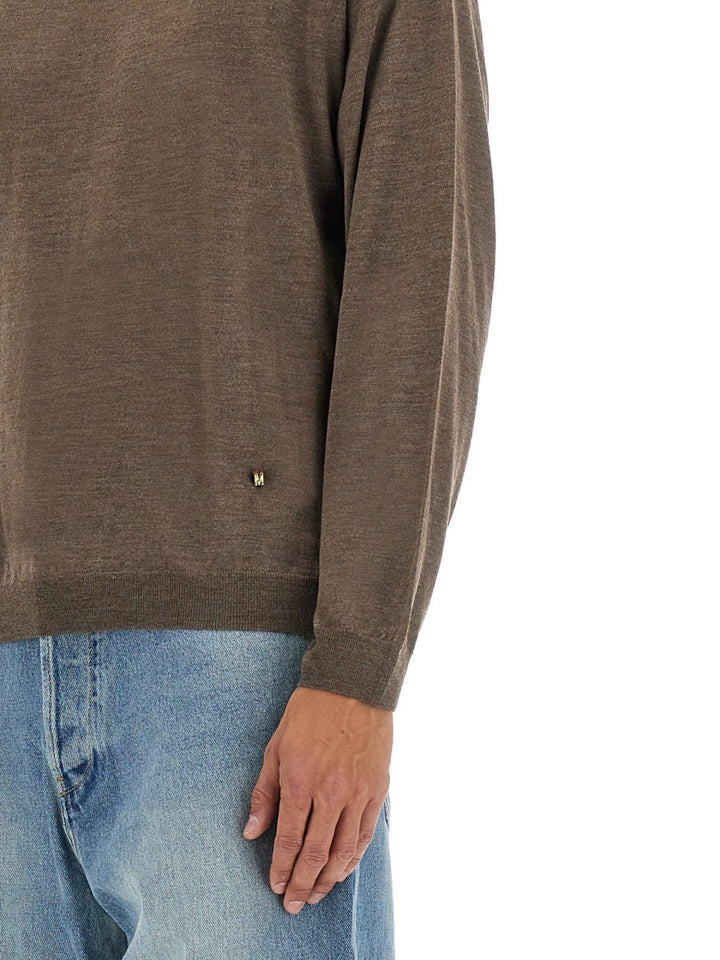 Moschino Men Wool And Silk Pullover